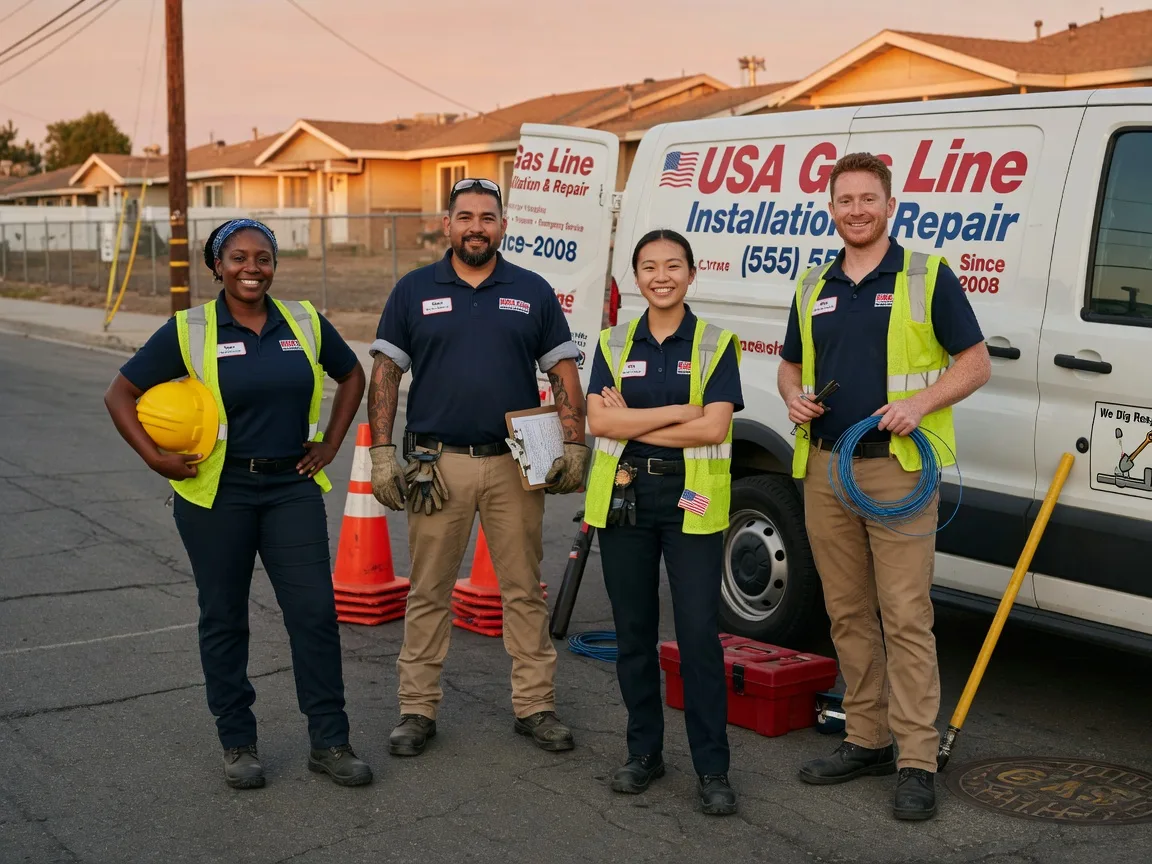 Gas Line Installation company in Galva, IL
